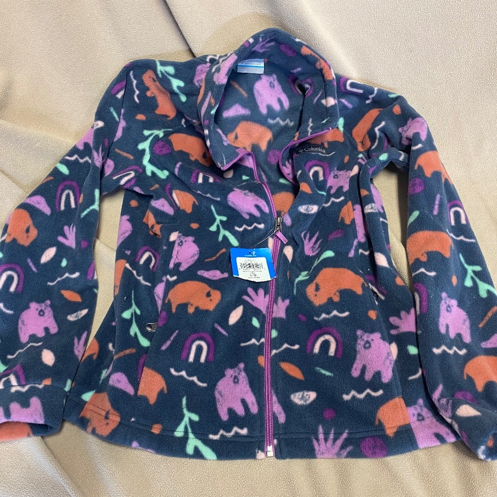 Columbia girls jacket youth large